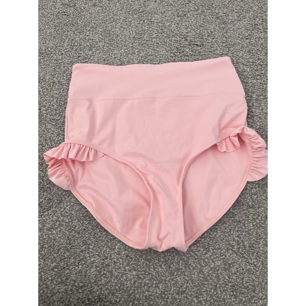 Tiger Friday Dance Bottoms Brief NWOT Size Adult Large Light Pink Ruffle LL